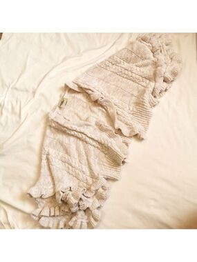 Kids Crocheted Bohemian Batwing Ruffled Cardigan by Target